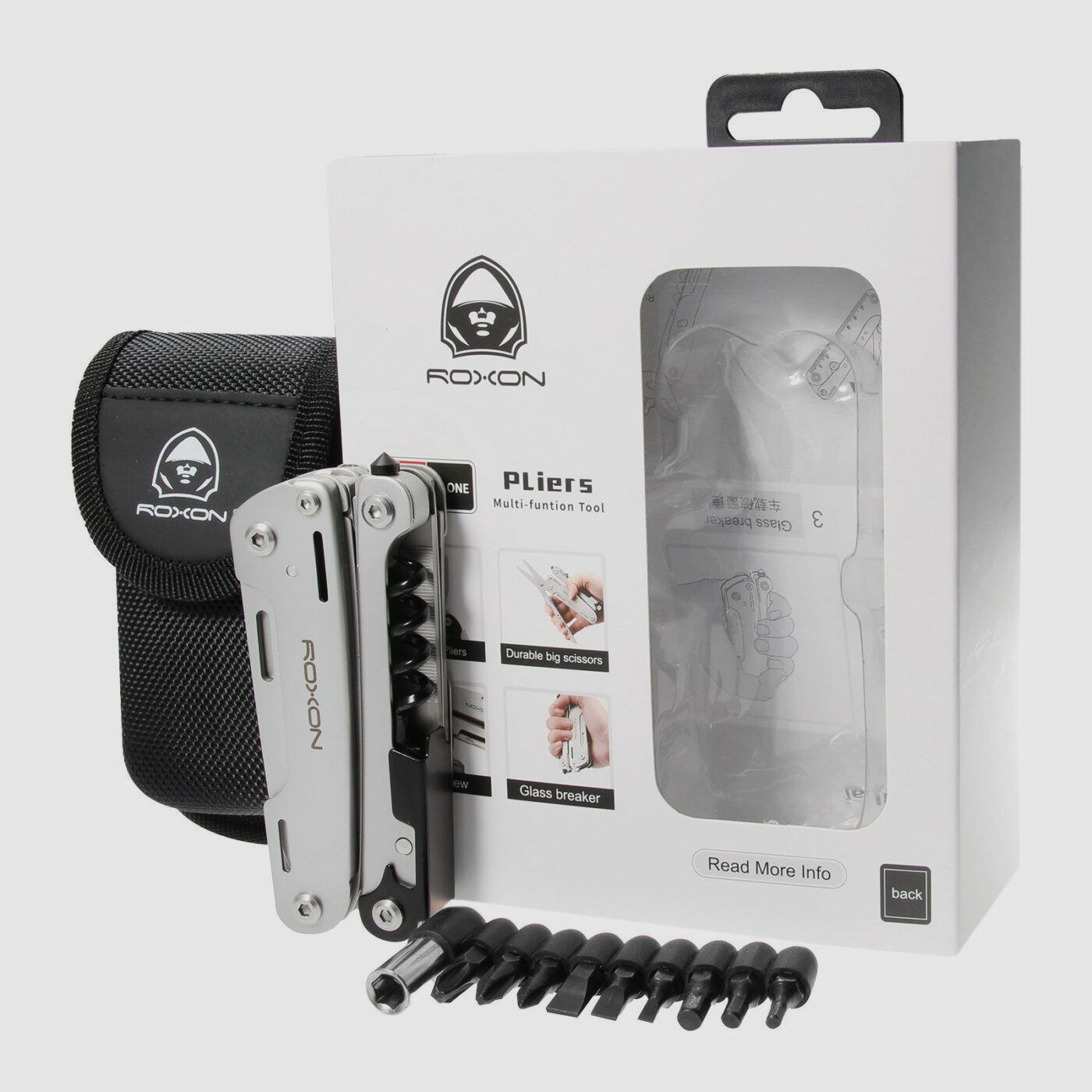 Roxon Multitool Storm 16 pièces couteau