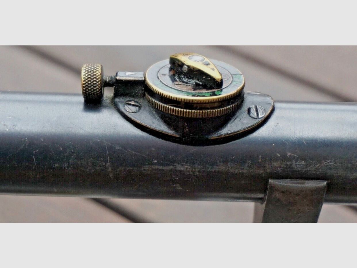 Karl Zeiss Jena Zielsechs telescopio 100% originale WW2