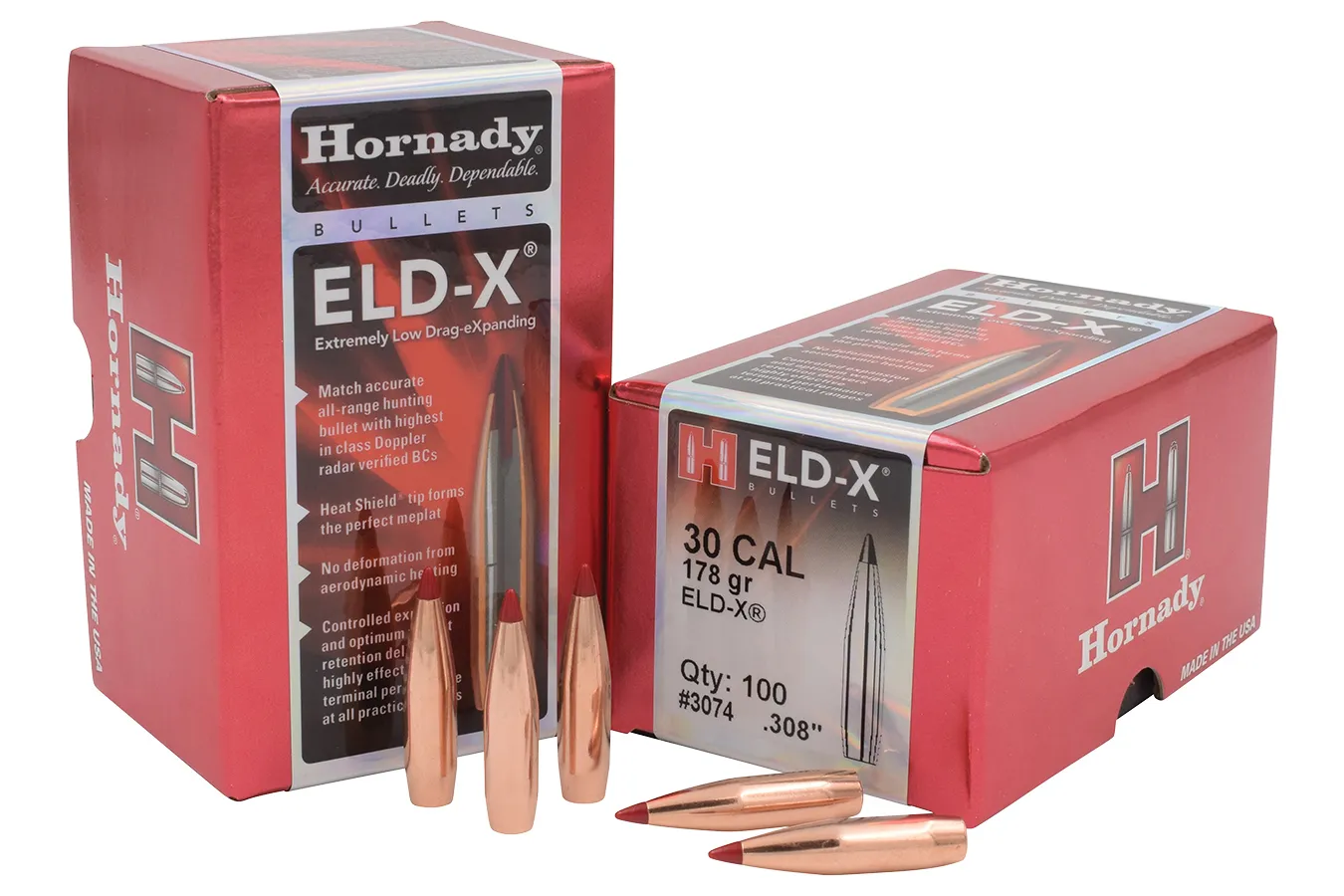 Hornady ELD-X .30 (.308) 178gr