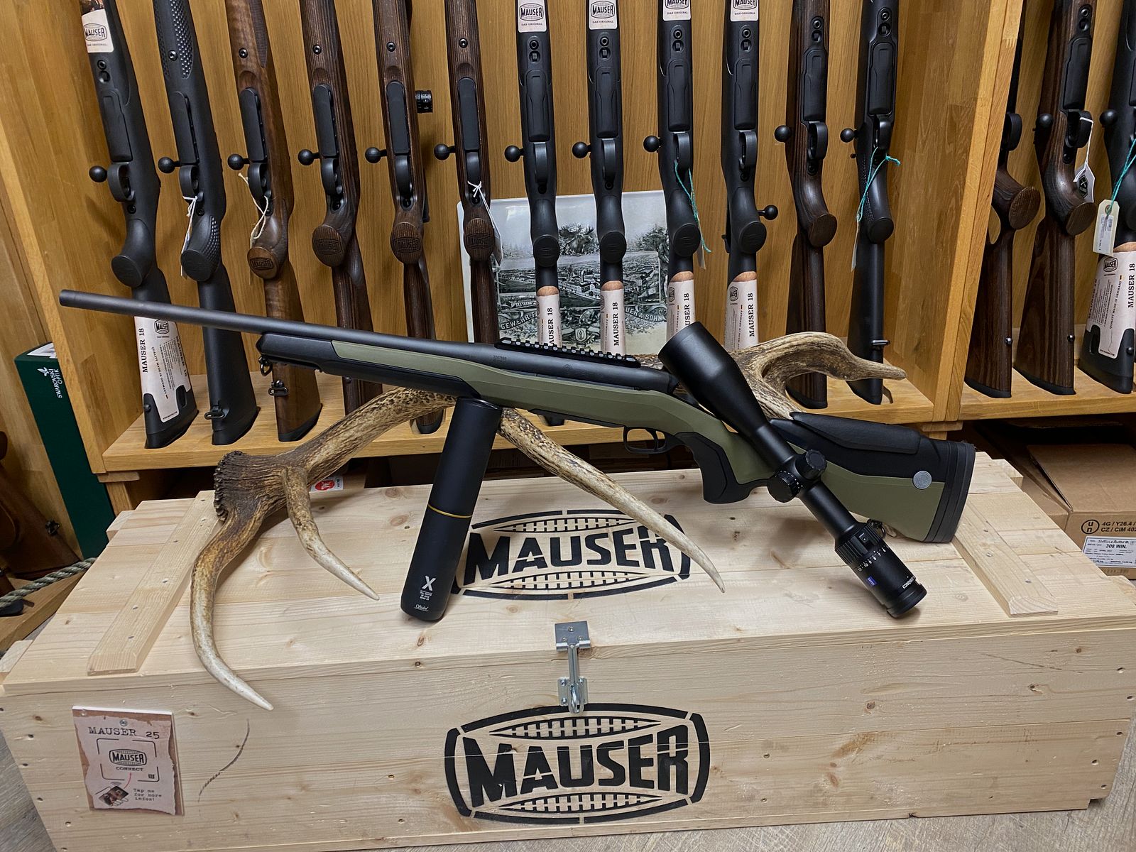 Steyr Mannlicher MS Wild, mit Zeiss Conquest V4 3-12x56