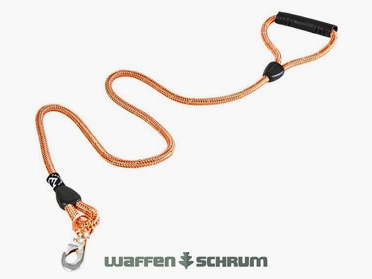 Farmland Hundeleine mit Handgriff / Länge: 1,30m / Farbe: orange