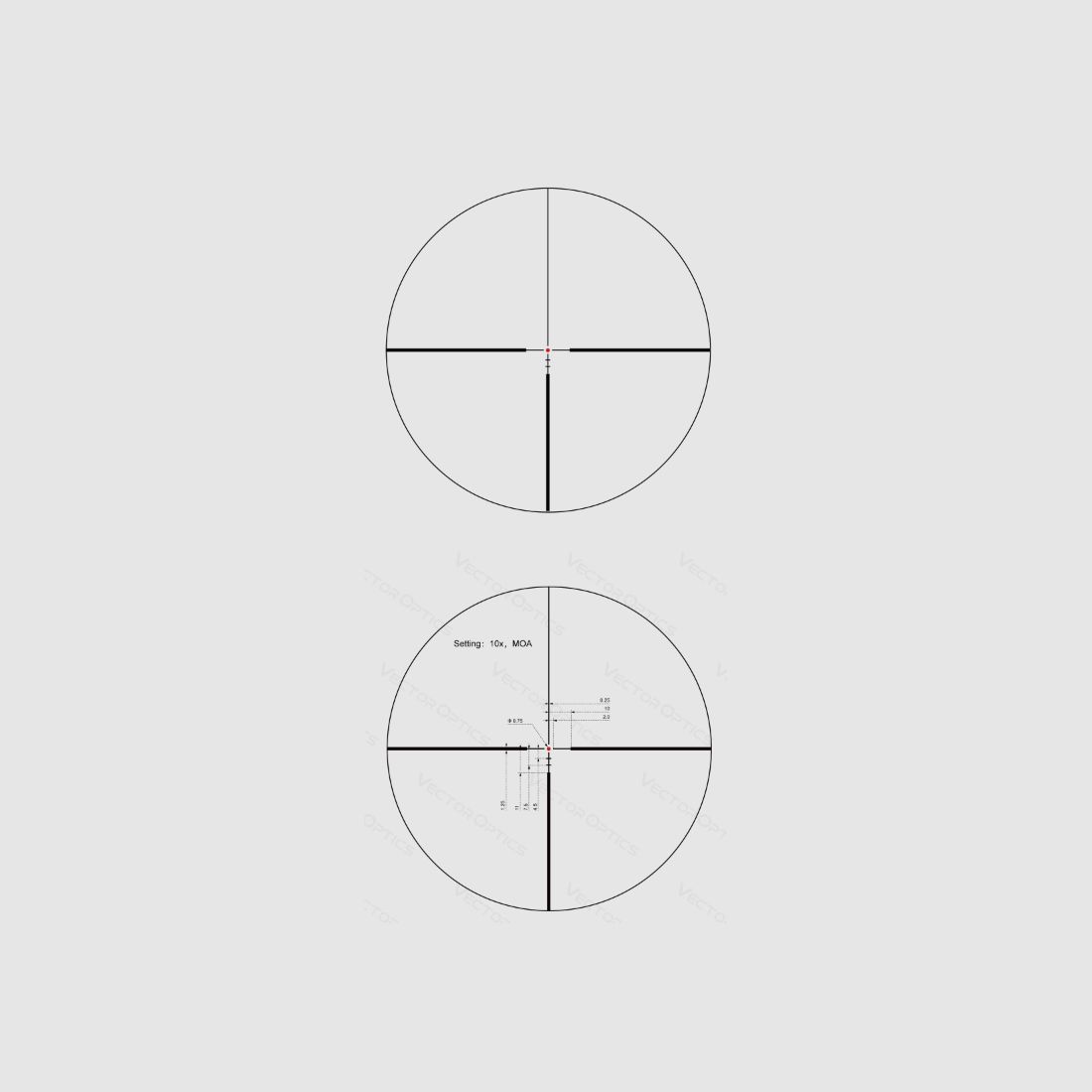 Zielfernrohr VECTOR OPTICS Continental x8 2-16x50, afbeelding 2 van 2