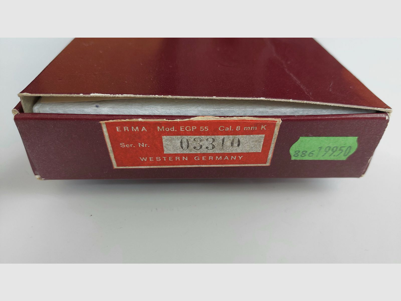 ERMA EGP 55 gas and blank cartridges with additional barrel for signals