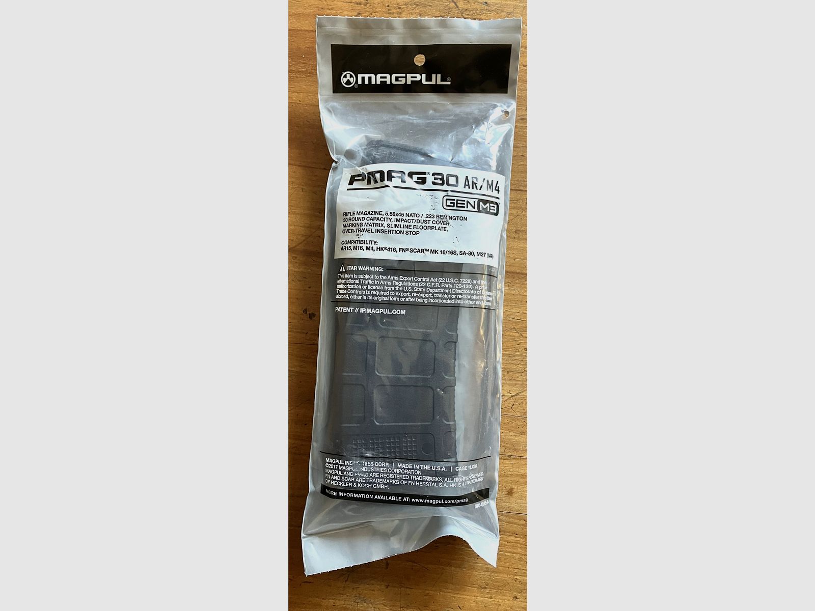 MAGPUL PMAG AR-15 30 round magazine - Sale within the Federal Republic of Germany only to holders of a BKA exemption permit!