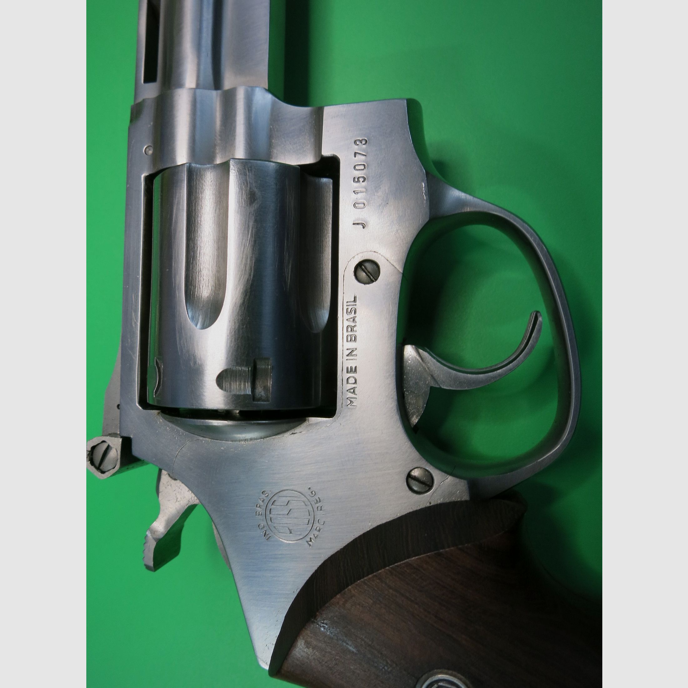 Rossi Interarms Edelstahl Revolver M851, .38 Special, 6 Schuss, DA/SA, Amadeo-Rossi M-851, Fallenjagd #17