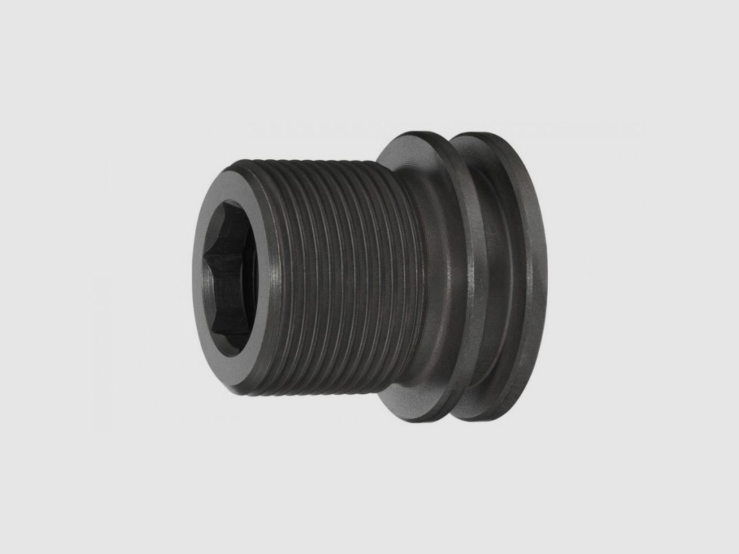 SWIFT THREAD ADAPTER M14X1 TO M18X1 WITH INTERNAL HEXAGON, image 1 of 2
