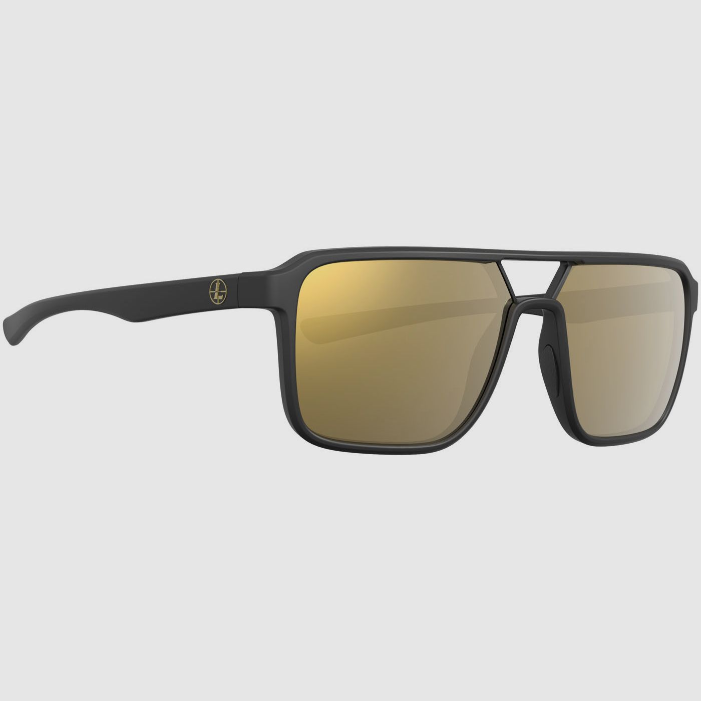 Gafas LEUPOLD BRIDGER – montura negra / lente espejo bronce, imagen 1 de 5