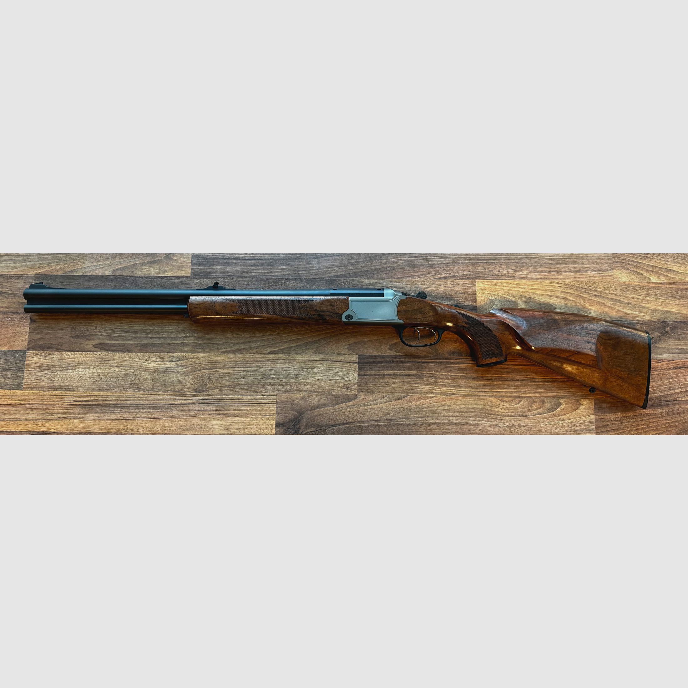 fucile combinato over-and-under Blaser BBF95 Standard 8x57 IRS, 12/76 per destrimani, HK3, 1/2 choke prova per pallini d'acciaio, lunghezza canna 600mm, immagine 2 di 2