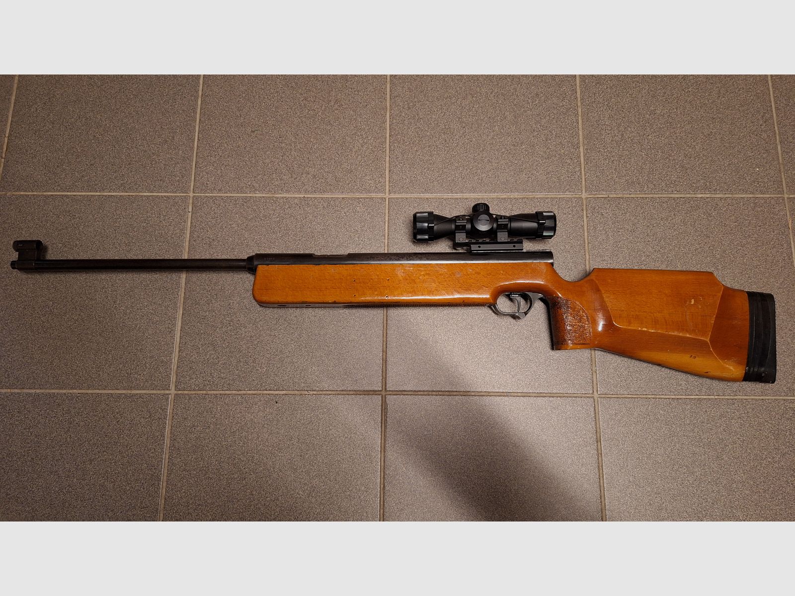 Haenel Suhl Modell 312 Seitenspanner con Z.F.