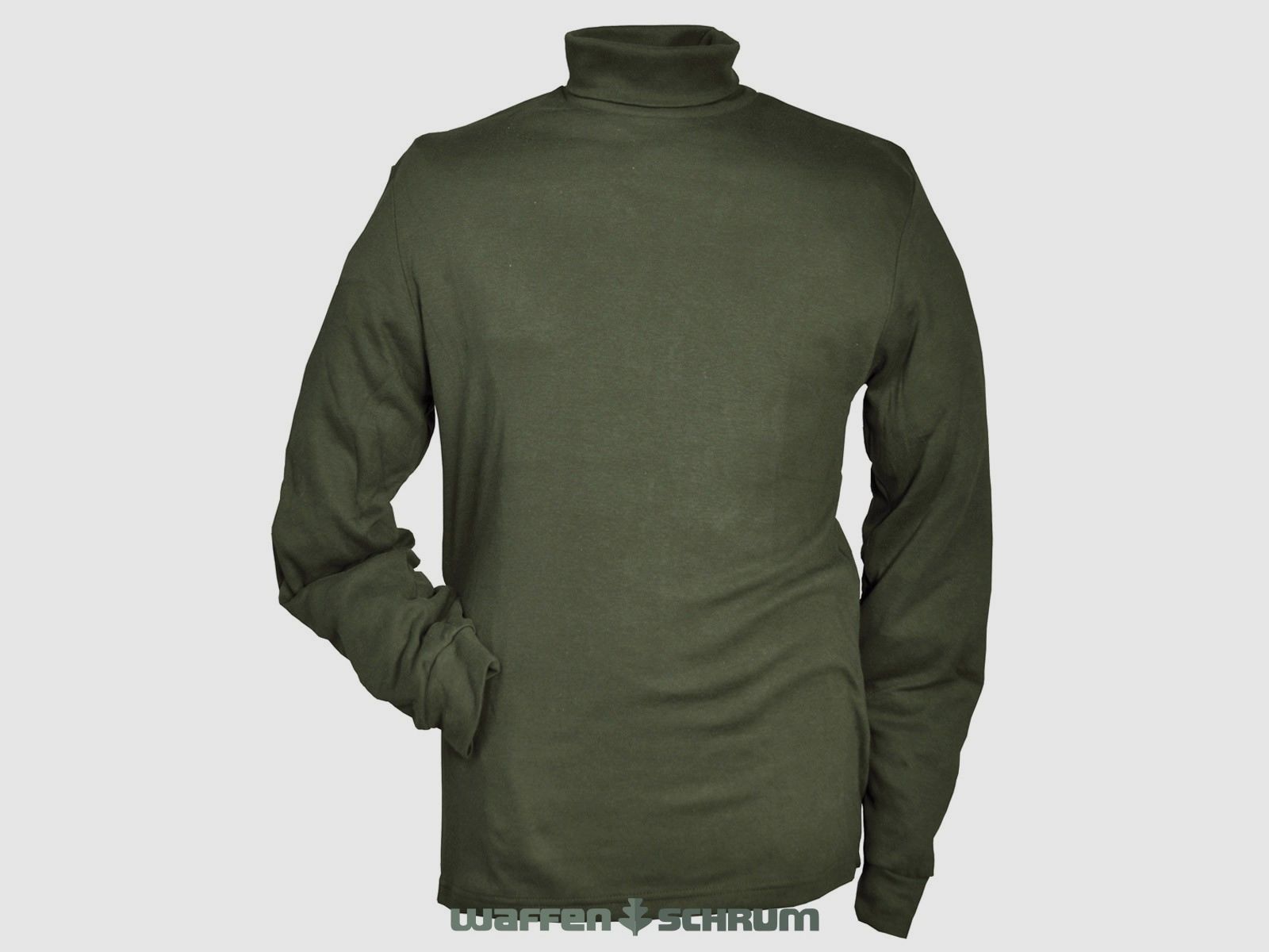 Hubertus turtleneck shirt olive