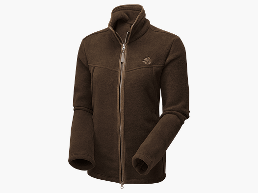 Shooterking Oxford Polartec fleece jas bruin Dames