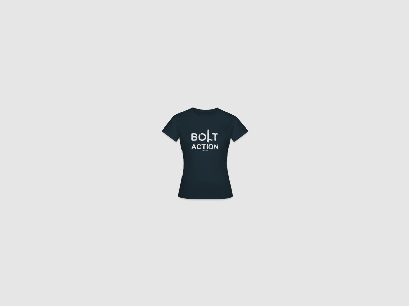 Bolt Action - Frauen T-Shirt Schwarz