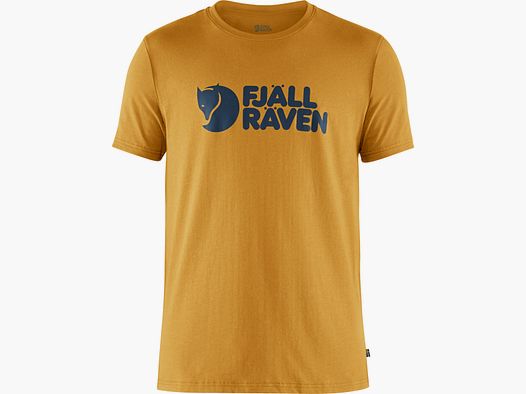 FJÄLLRÄVEN Logo T-Shirt M Ochre