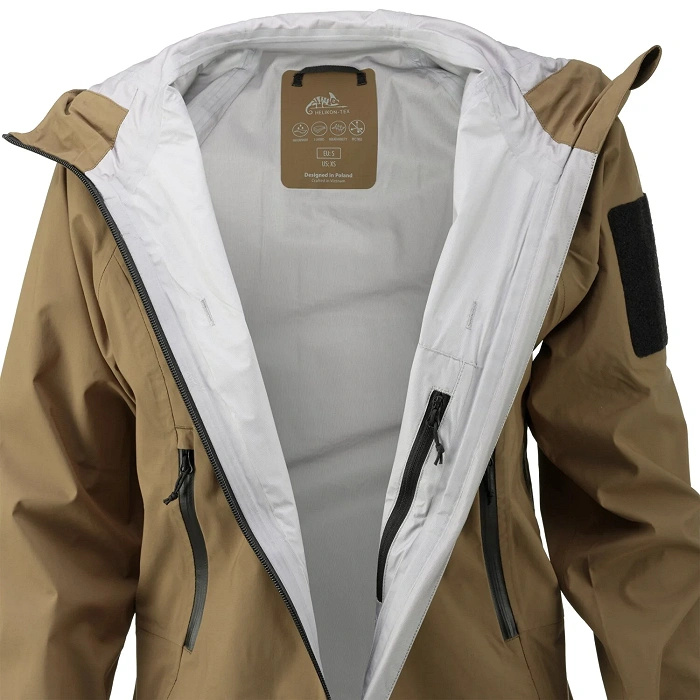 Waterdichte jas HELIKON SQUALL Hardshell Jacket - TorrentStretch - Black (KU-SHJ-TR-01), afbeelding 9 van 18