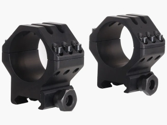 Weaver Tactical 6-Hole Picatinny-Style anillos negro mate 30mm medio, altura 9,4mm