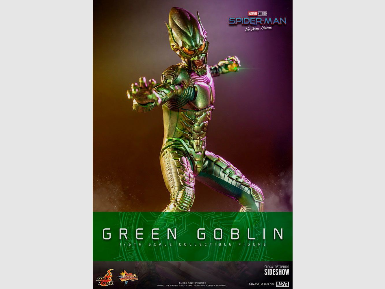 Spider-Man: No Way Home Movie Masterpiece Actionfigur 1/6 Green Goblin 30 cm | 43206