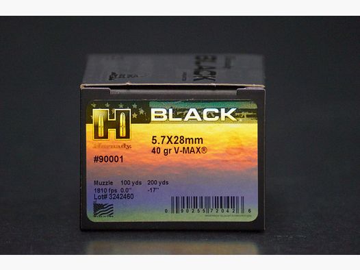Hornady Black 5.7X28 V-MAX