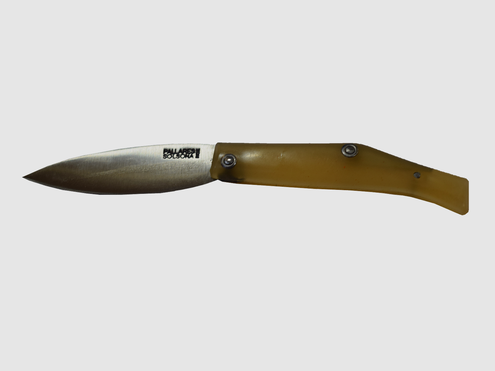 Navaja Clásica de acero inóxidable empuñadura de nácar – Pallaressolsona (22.5 cm)
