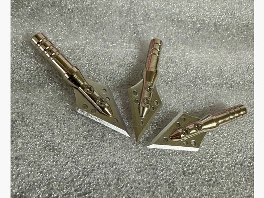 New heavy X-BOW FMA hunting tips (3-piece set)
