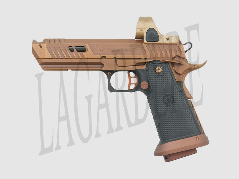 TARAN TACTICAL TTI JW4 SAND VIPER CON TRIJICON SRO (PISTOLA)