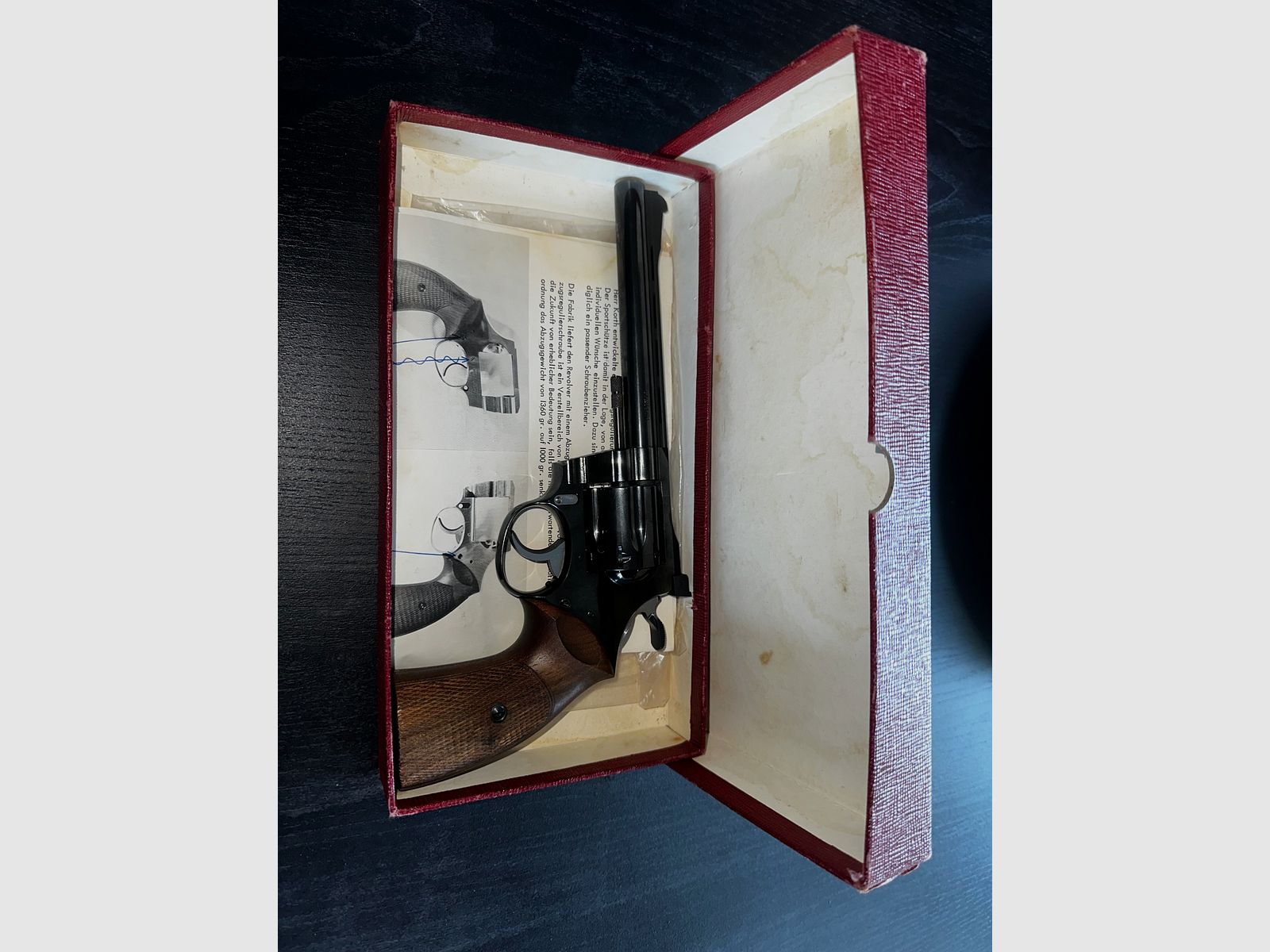 NEUF | Revolver Korth .22 lr avec réglage de la détente