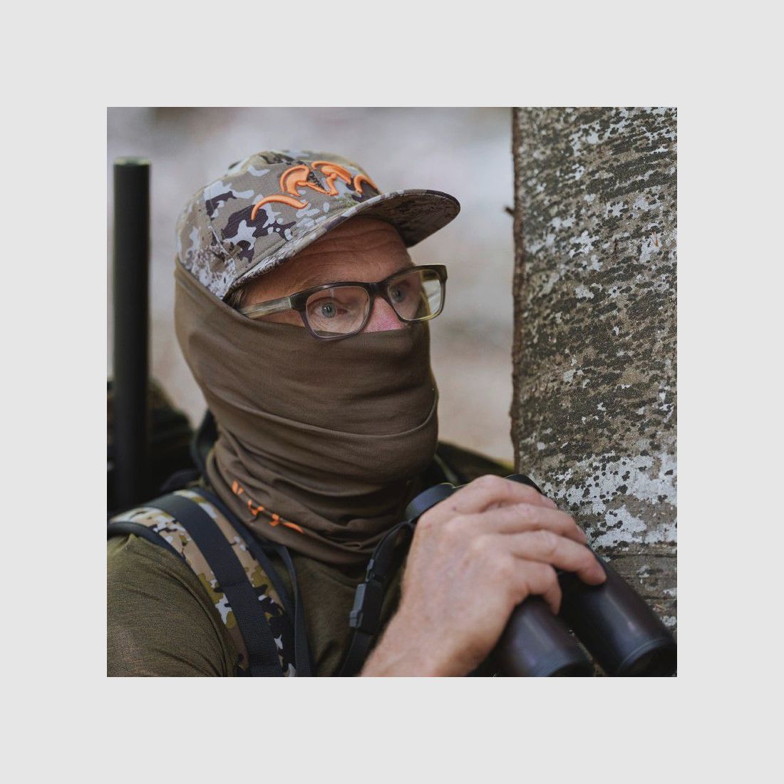 Blaser MultiTube Scarf | dark olive, image 6 of 8