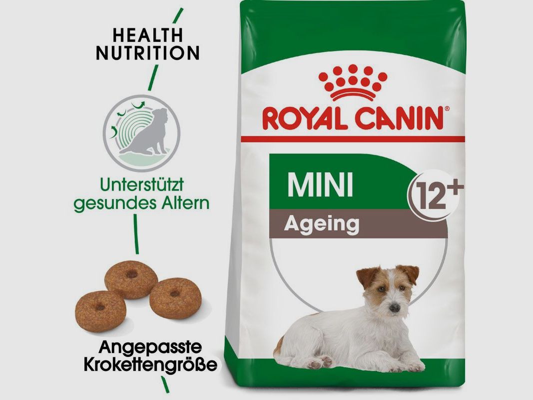 ROYAL CANIN Ältere Kleine Hunde Trockenfutter Mini Ageing 12+ 3,5 Kg