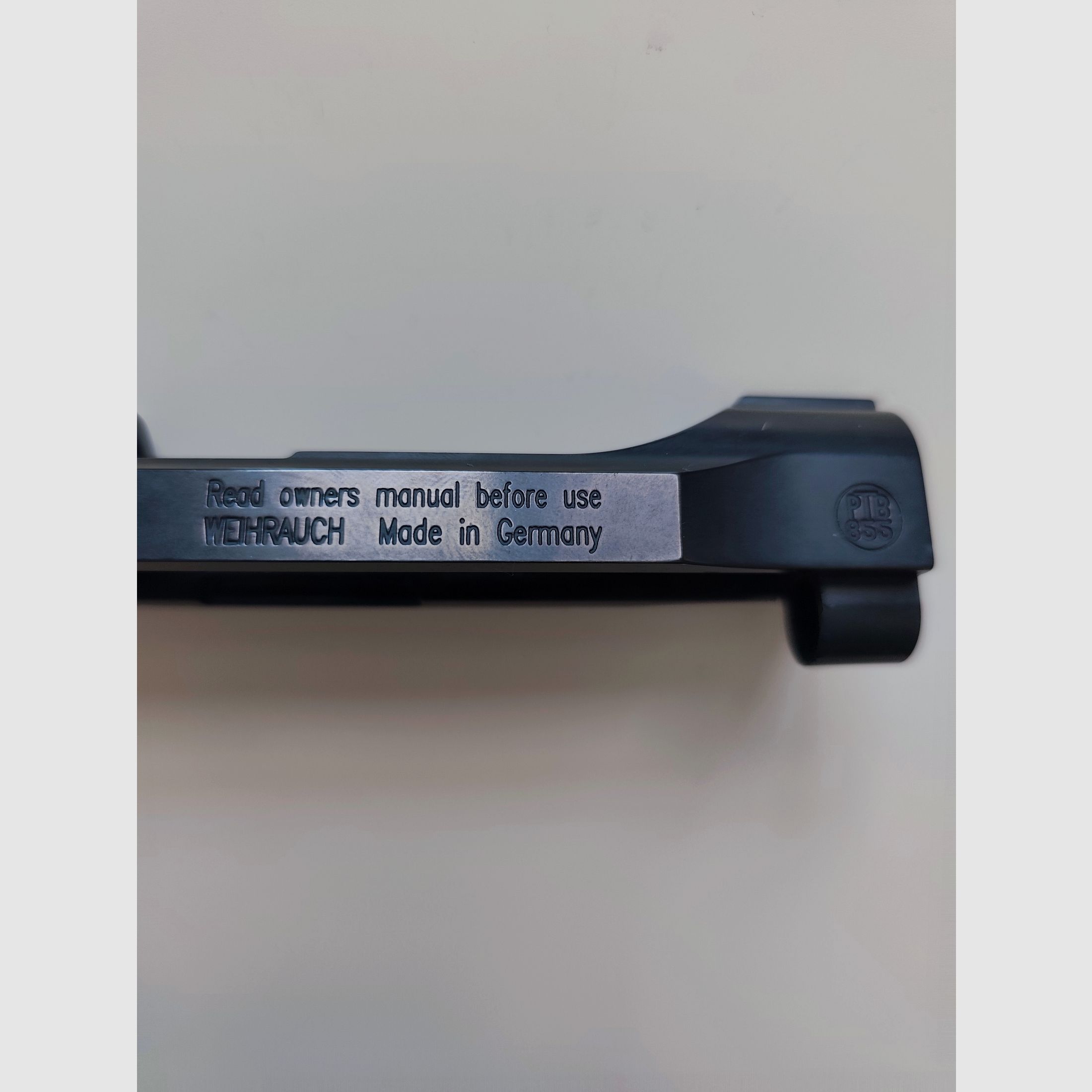 Weihrauch HW 94 slitta completamente brunita come nuova PTB 855