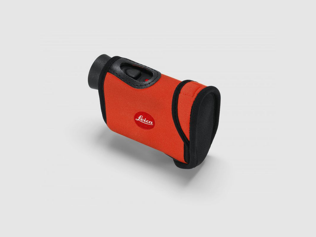 Leica RANGEMASTER CRF Neopreen Hoes, oranje, afbeelding 3 van 5