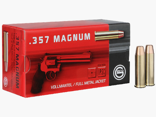 GECO Revolverpatrone .357 Magnum Hohlspitz 10,2g/158grs