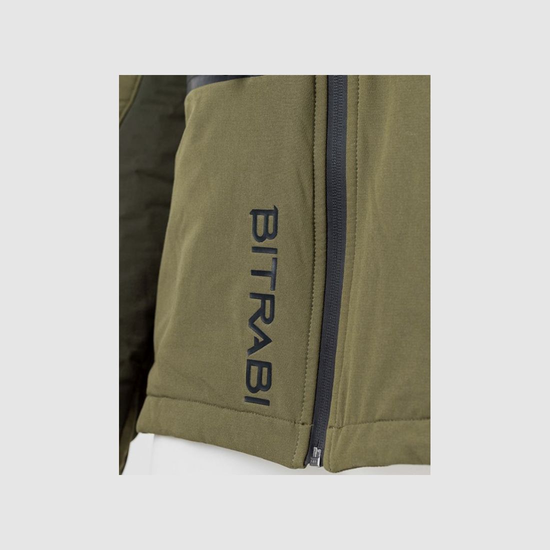 Grüne gepolsterte Bitrabi-Jacke Modell BEAR, Bild 5 von 6