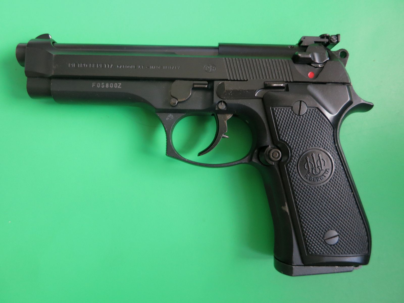 Semi-automatic pistol Beretta 92 FS (black), 9 mm Luger, pistol of the US armed forces #29