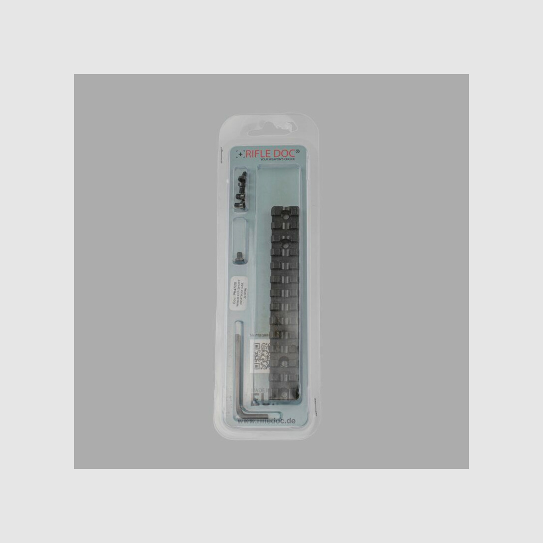 Rifle Doc Picatinny Weaver STAHL Schiene für WINCHESTER XPR SA (Short Action)