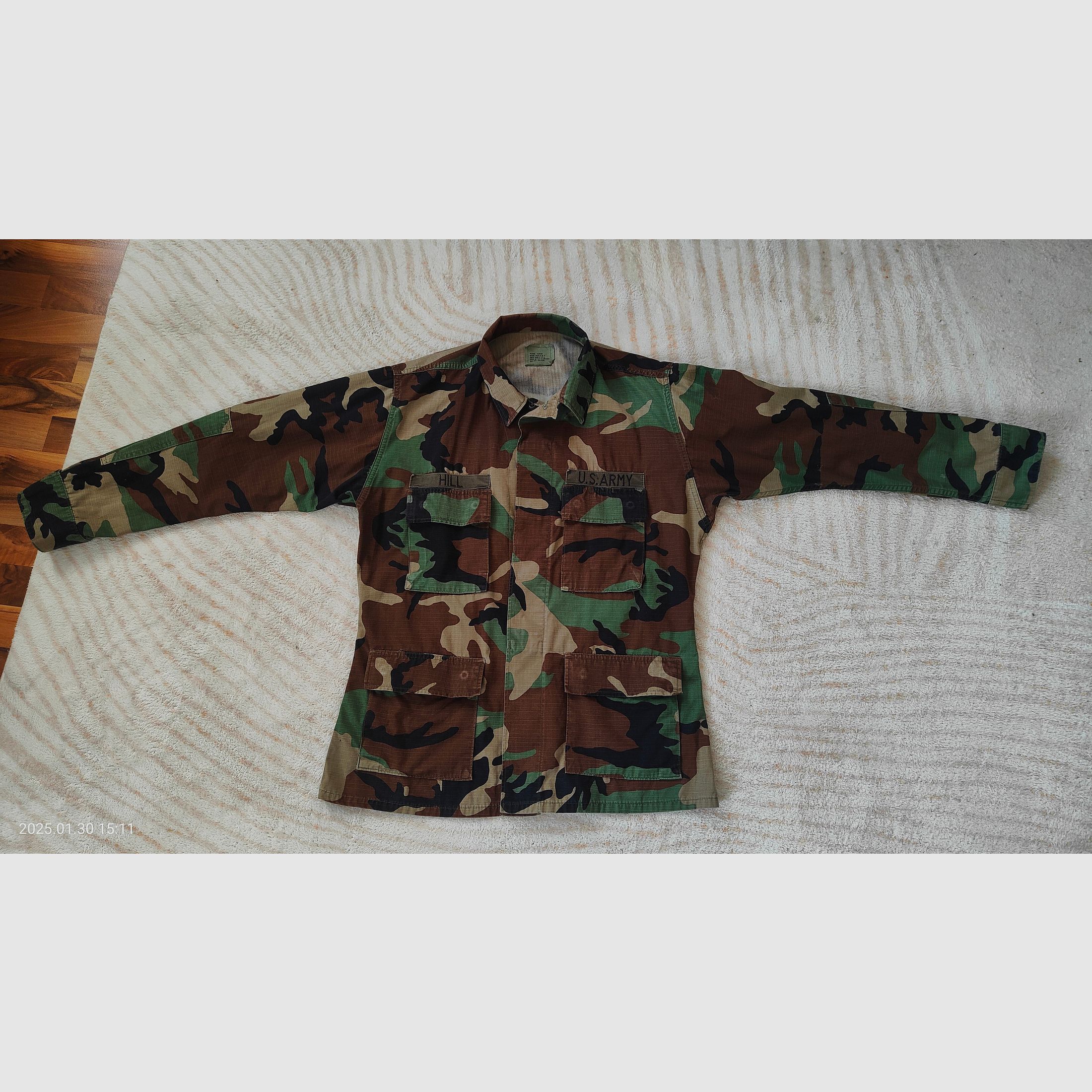 Militär Tarnjacke US Army Gr. L