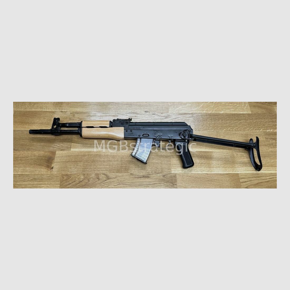 Cugir Modell 64 Short Barrel - halbautom. Büchse 7,62x39 - 32 cm Lauf Unterklappschaft Modell 64SB - Lauf hartverchromt - kurzer 32 cm Lauf - zivile Version AKMS / System AKM / AK47 AK-47