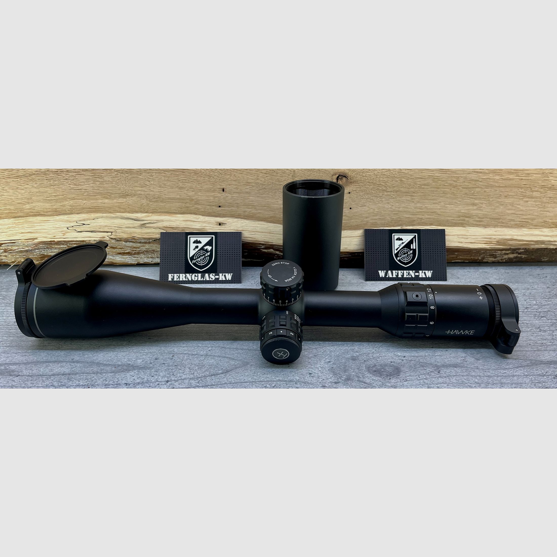 Exhibitor HAWKE 18430 FRONTIER 30 SF 4-24x50 riflescope with LR DOT reticle / U2025-13