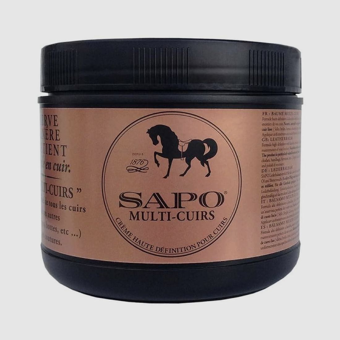 Multi-Lederen Balsem Sapo - 500 ml - Bescherming en Voeding - Duurzaam Lederonderhoud, afbeelding 1 van 5