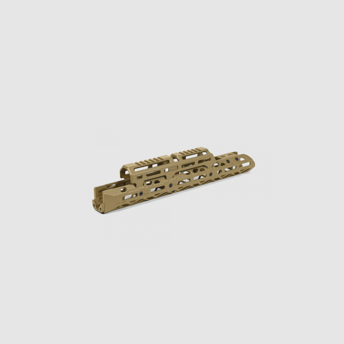 KPYK Langer AK M-LOK Handschutz mit langem Gasrohrcover CRC 1U004B Coyote Tan