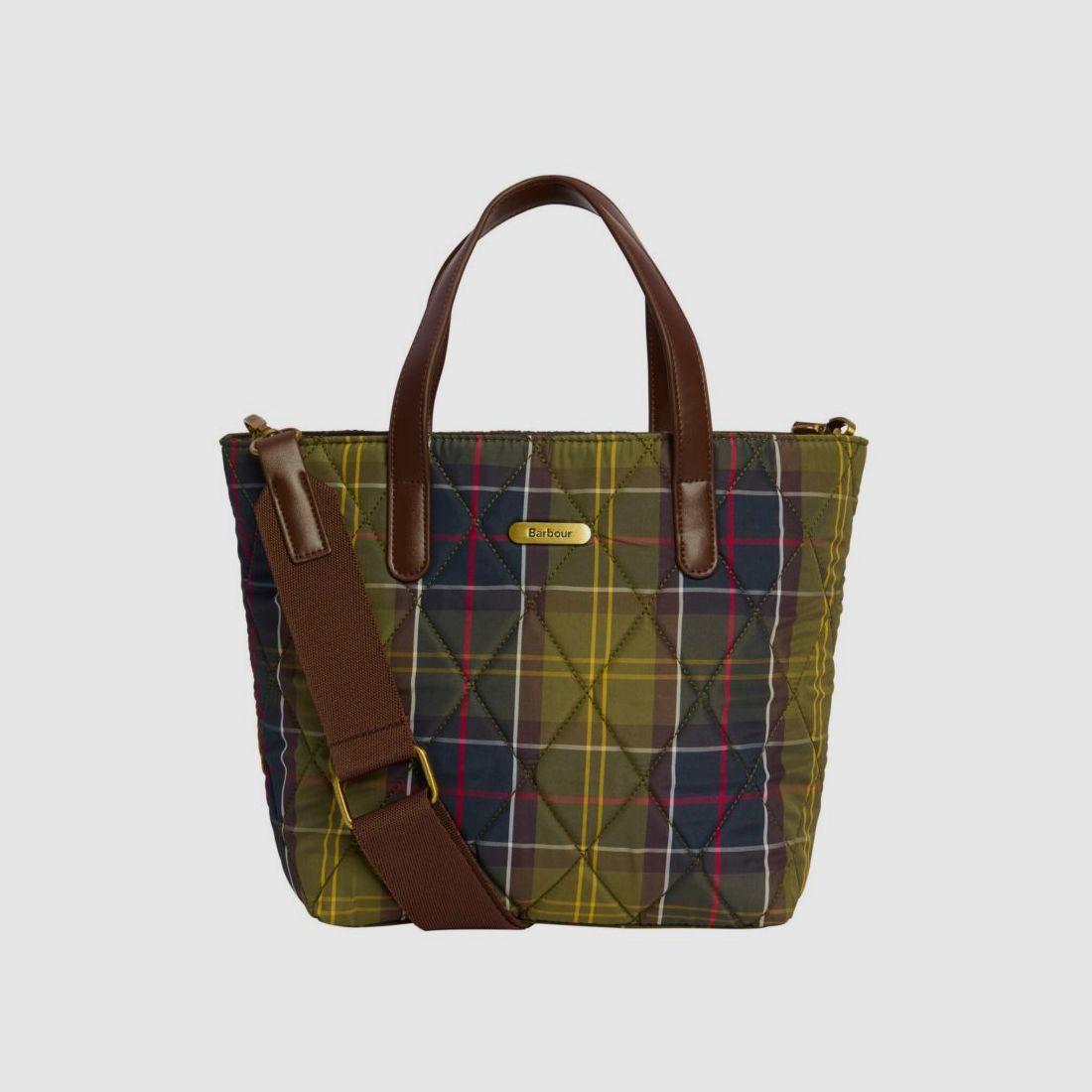 Barbour D-Tasche Mini Tote Quilted | classic tartan, Bild 2 von 6
