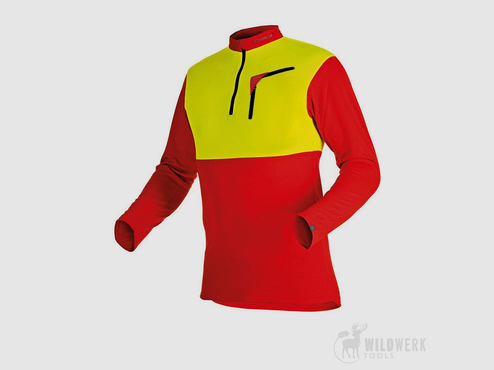 Pfanner Zipp-Neck Shirt langarm