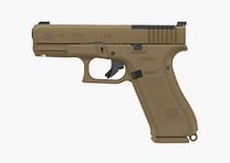Glock Pistole G19X MOS Pistol Set 9 mm Luger 4" / 10,2 cm Coyote, Crossover