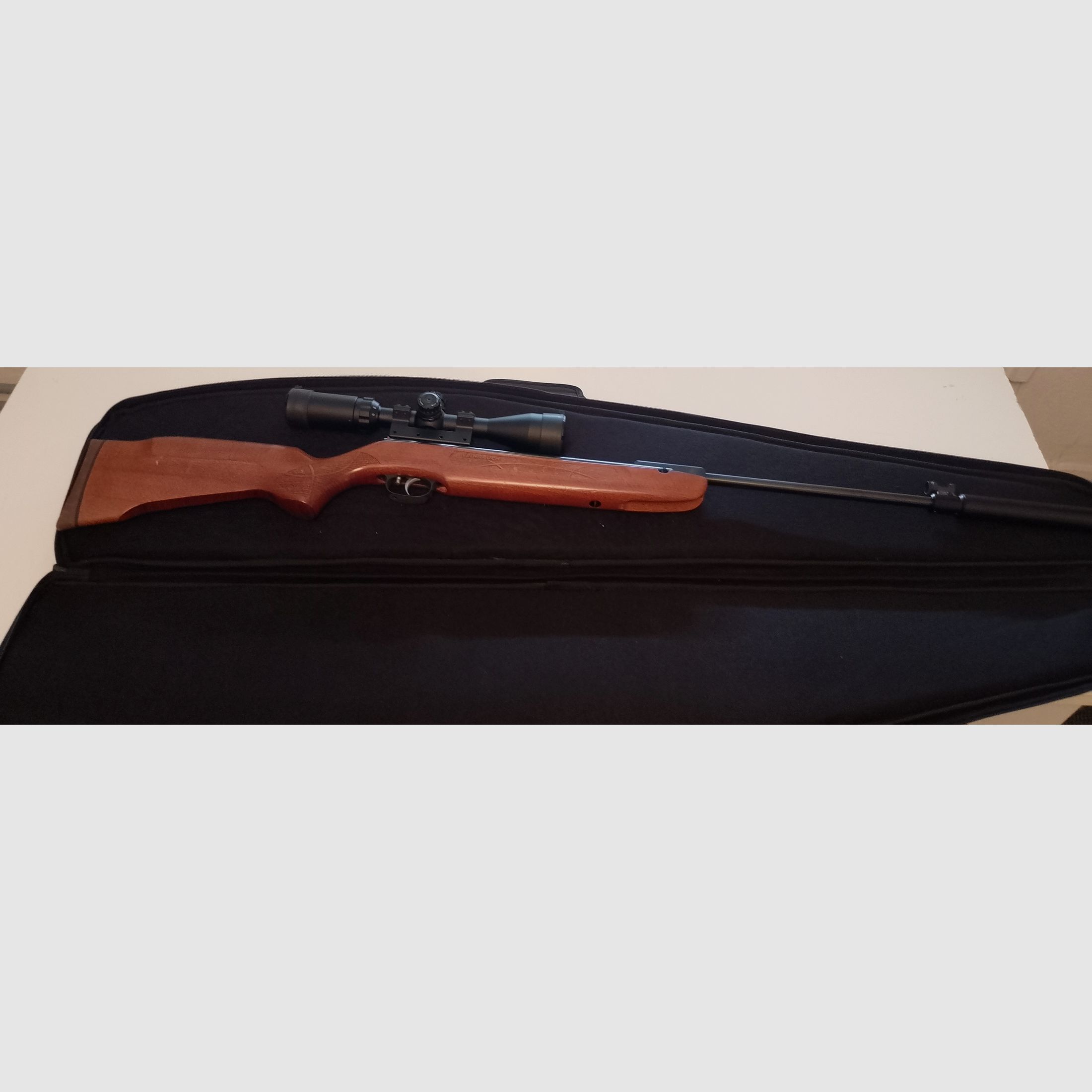 Break barrel air rifle Weihrauch HW 50 S FO beech stock caliber 4.5 mm (P18