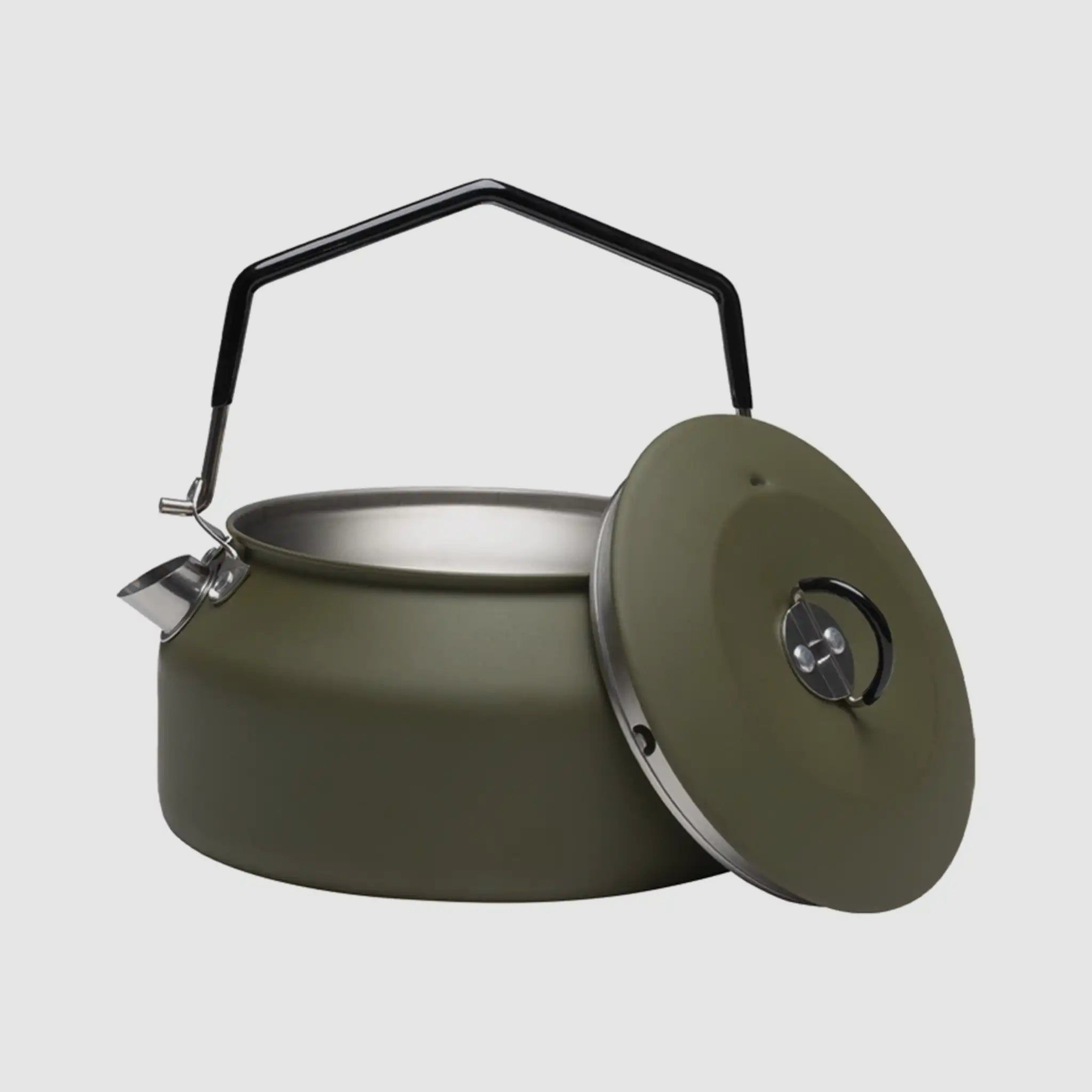 Mil-Tec Mil-Tec Edelstahl Teekessel 1.0 L - Oliv