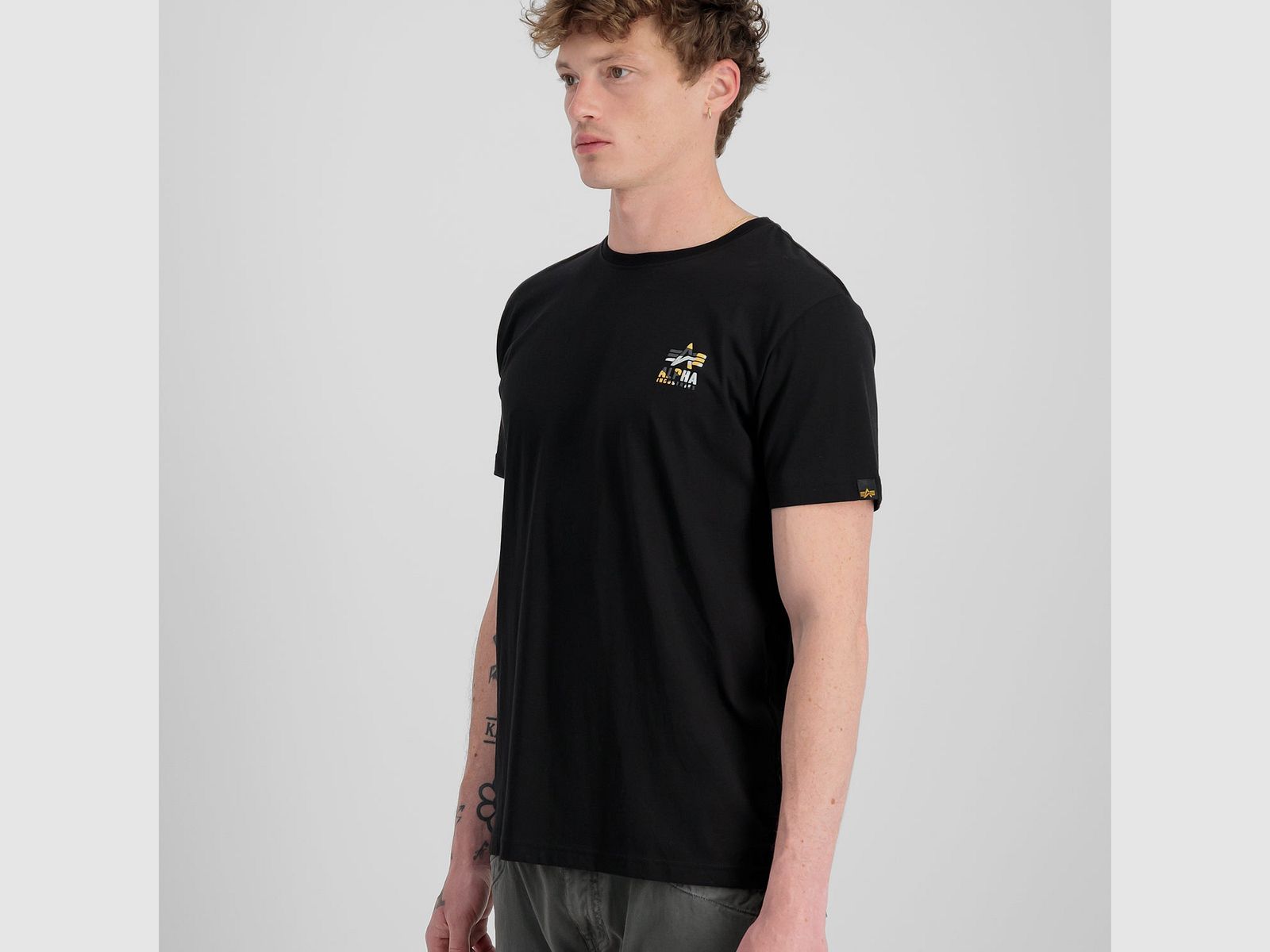 Logo Puff Print Back Print T-Shirt, Bild 13 von 14