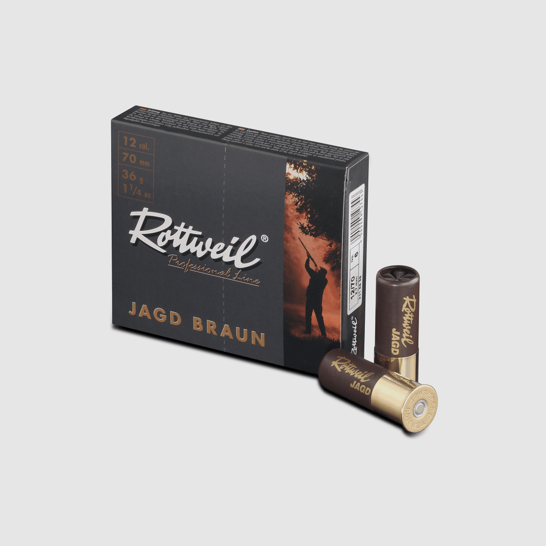 Rottweil Jagd Plastik 12/70 3,5 mm - 10 Stk.