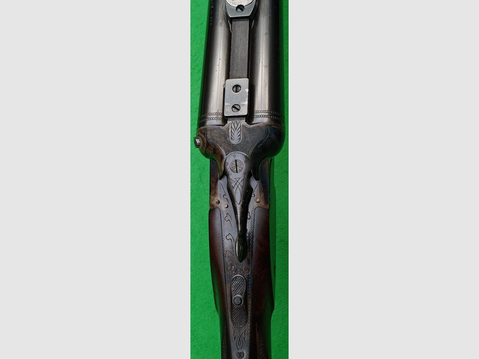 Simson Suhl drilling with insert barrel / Schmidt & bands on swivel mount