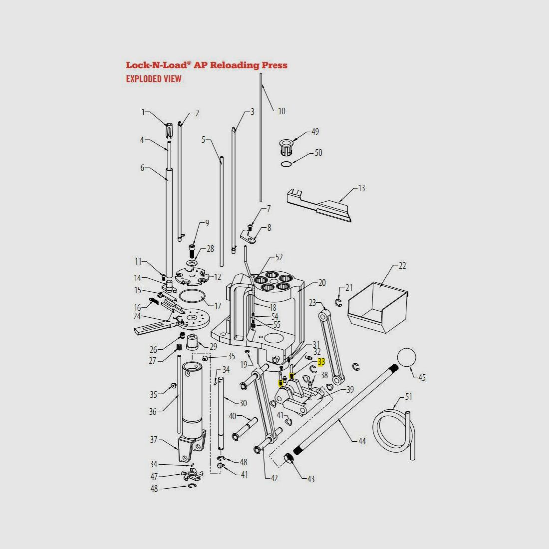 Hornady Feder für Transportstift Lock-N-Load AP Presse (392423)
