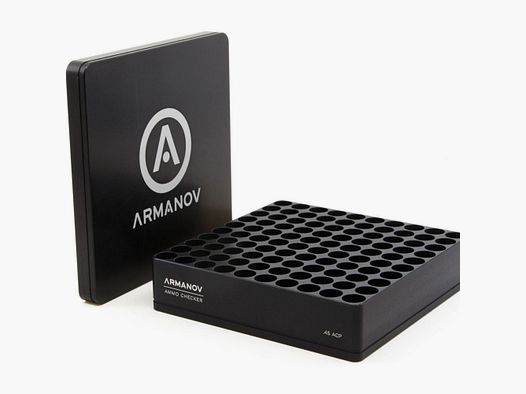 ARMANOV Pudełko z miarą z klapą – 100 Pocisków – .45 ACP