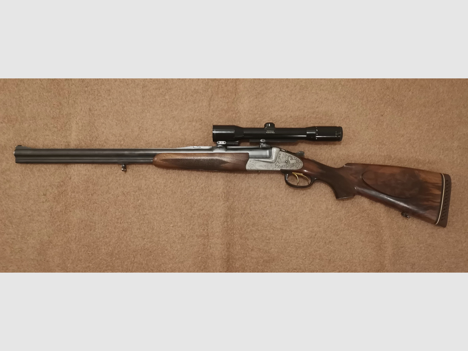 Bockbuksflinte Winkler Ferlach 5,6 x 50 R Mag., 16/70