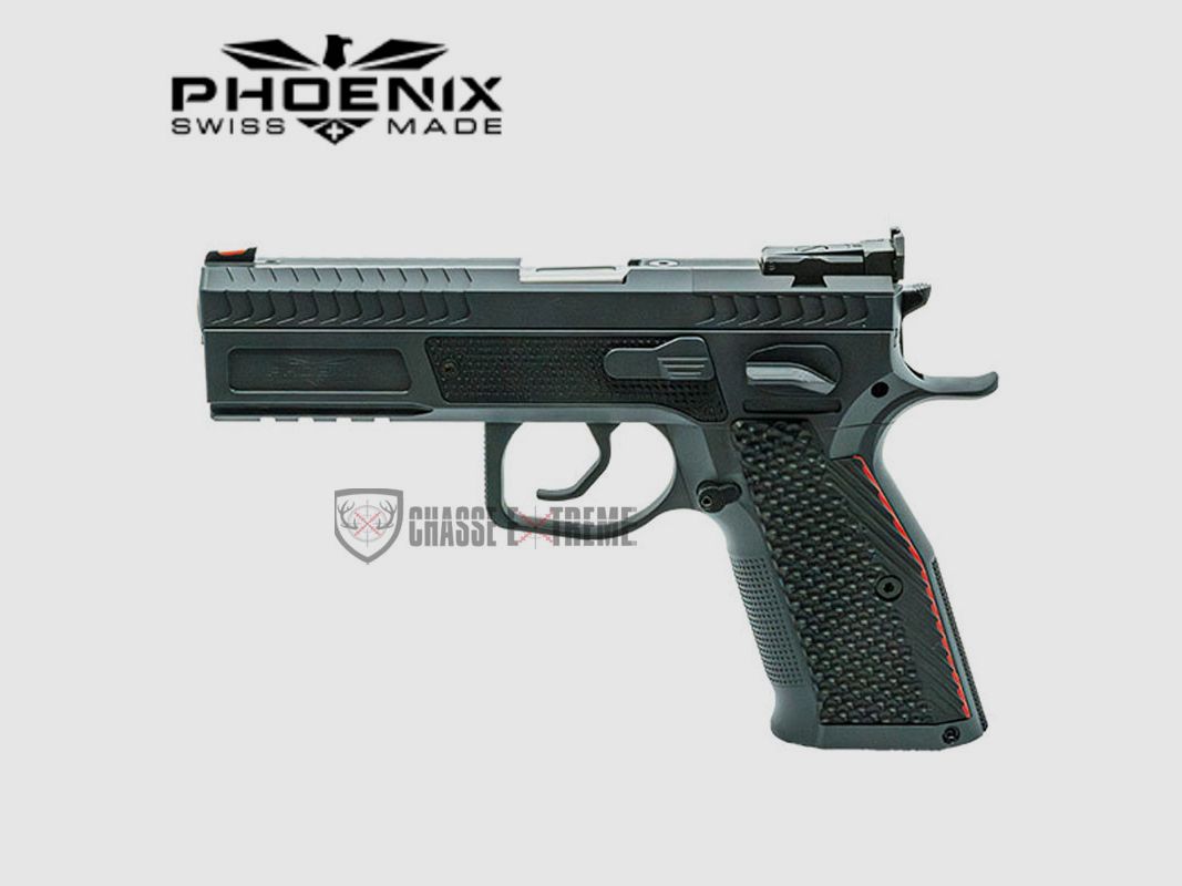 Pistole PHOENIX Redback Gen 2 Rotpunktvisier Rot Kal. 9x19 Schwarz, Bild 1 von 2